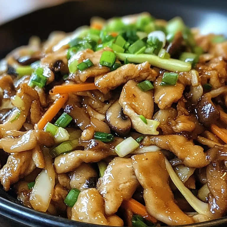 Moo Shu Chicken Recipe