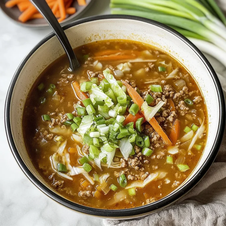 Paleo Egg Roll Soup (Whole30, AIP)