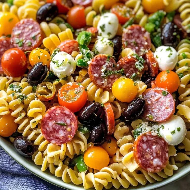 Quick Italian Pasta Salad (with 1 Secret Ingredient) - Alrightwithme