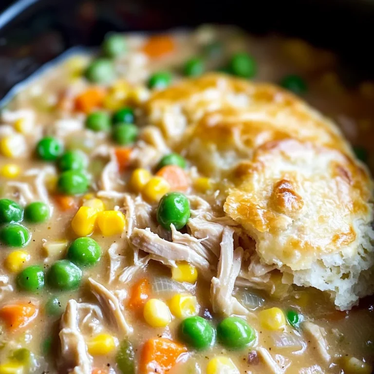 Slow Cooker Chicken Pot Pie