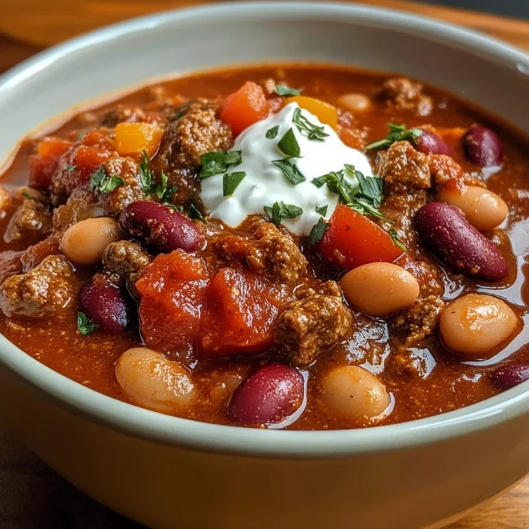 Slow Cooker Chili Recipe