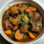 Slow Cooker Moroccan Lamb Tagine with Apricots