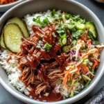 Slow Cooker Pulled beef Bowls Recipe