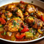 Spanish smoked paprika chicken