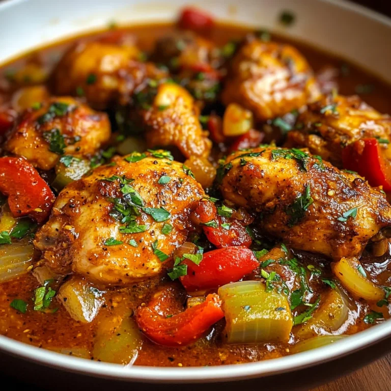 Spanish smoked paprika chicken