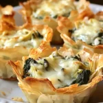 Spinach and Artichoke Dip Cups