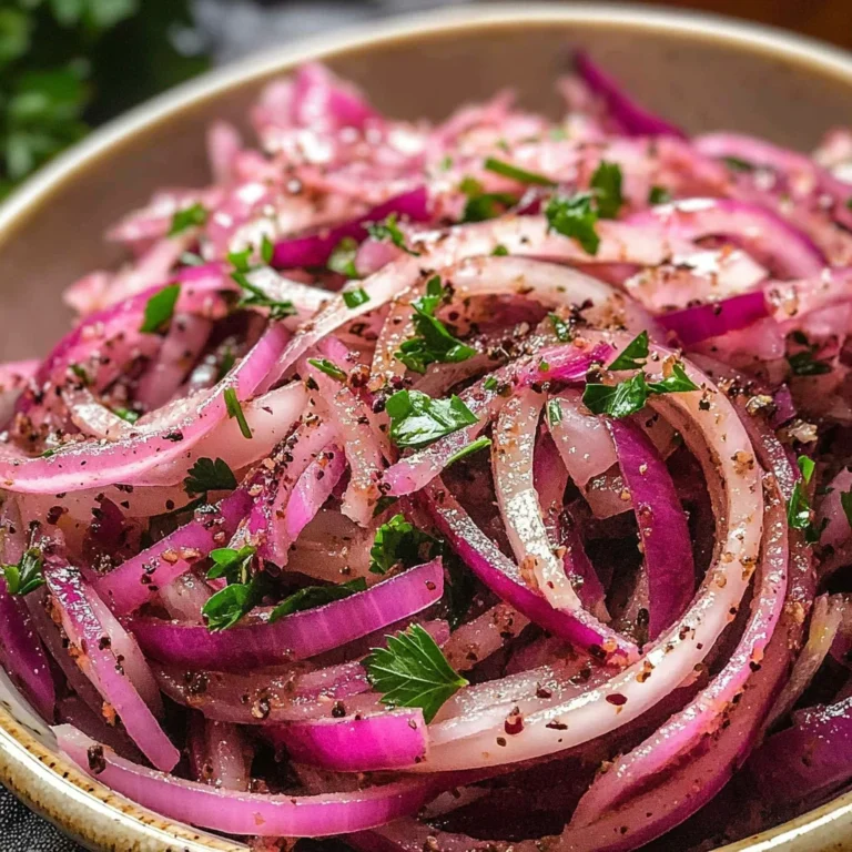 Sumac Onions Recipe (Turkish Onion Salad)