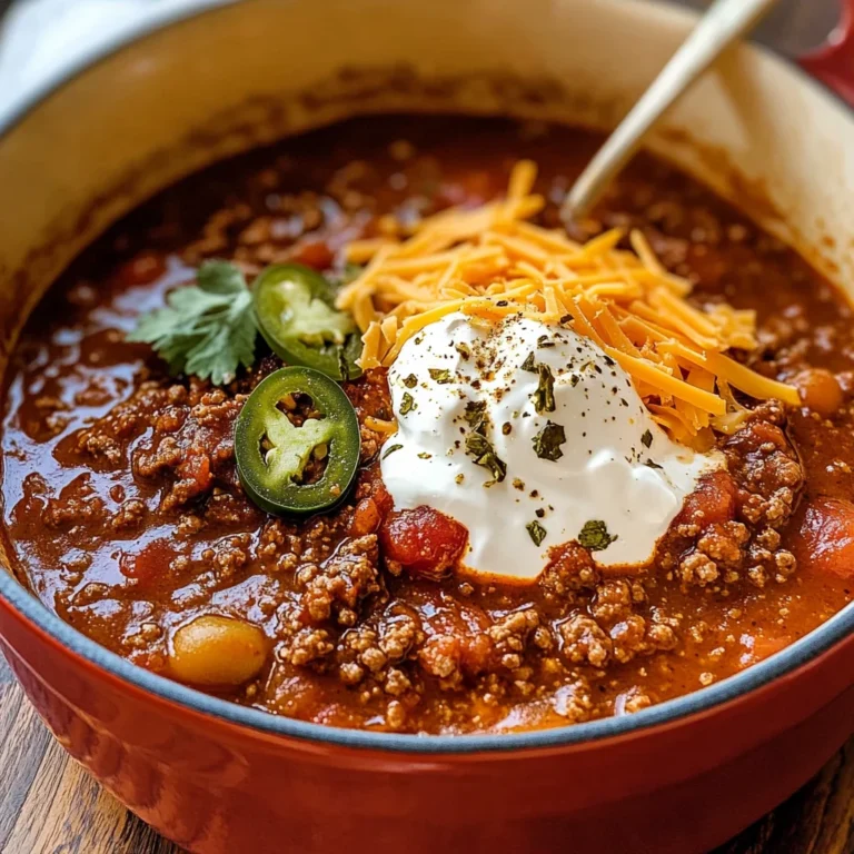 Texas No Beans Chili