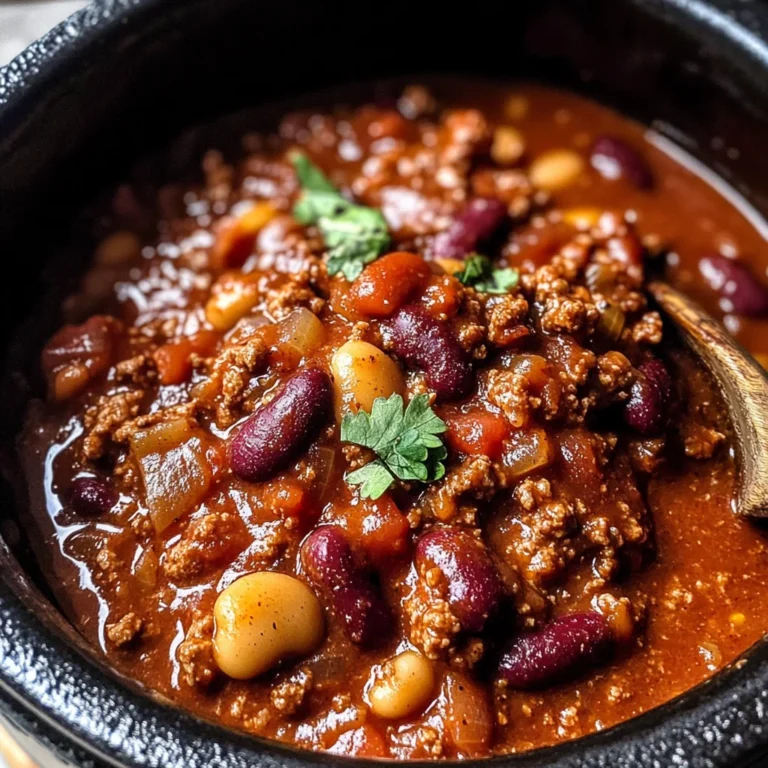 The BEST Easy Slow Cooker Chilli Con Carne