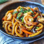 Yaki Udon with Shrimp
