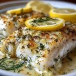 lemon dill baked cod