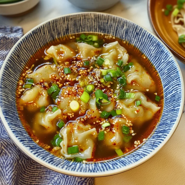 20 Minute Wonton Soup
