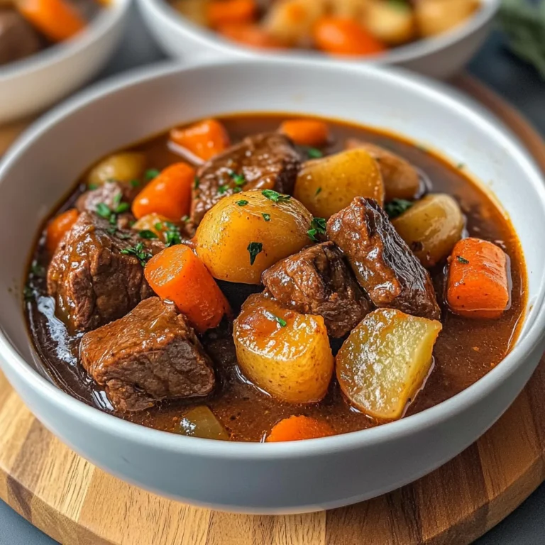 Best Beef Stew in Red apple vinegar Sauce