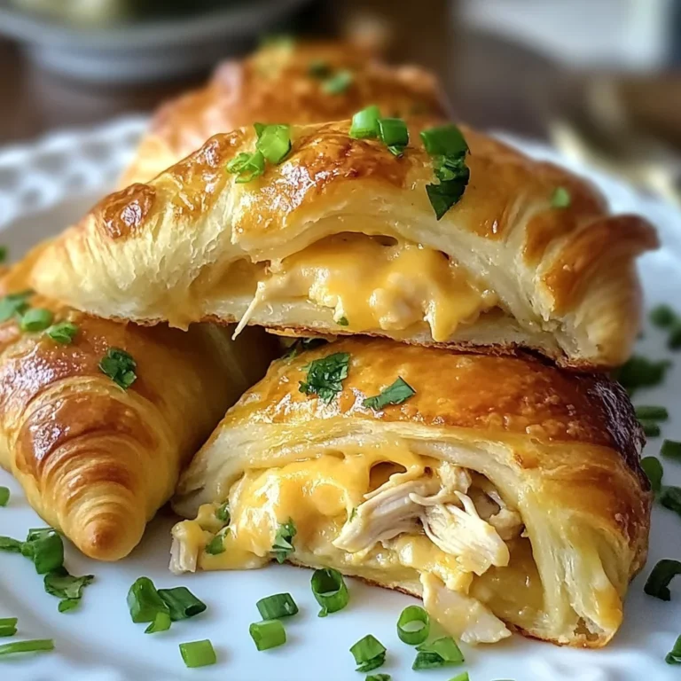Chicken Stuffed Crescent Rolls Recipe - Easy & Delicious