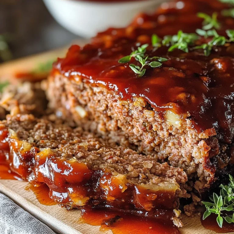 Classic Meatloaf with Tangy Glaze Recipe