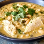 Crockpot Creamy White Chicken Chili