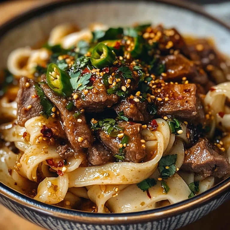 Cumin Lamb Noodles