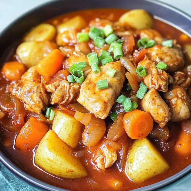 Easy Dakbokkeumtang (Korean Chicken Stew)