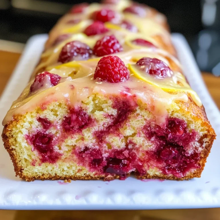 Lemon Raspberry Loaf