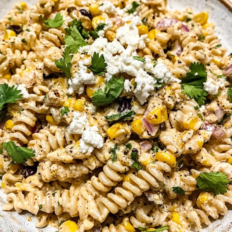 Mexican Street Corn Pasta Salad