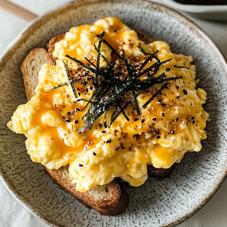 Miso Scrambled Eggs