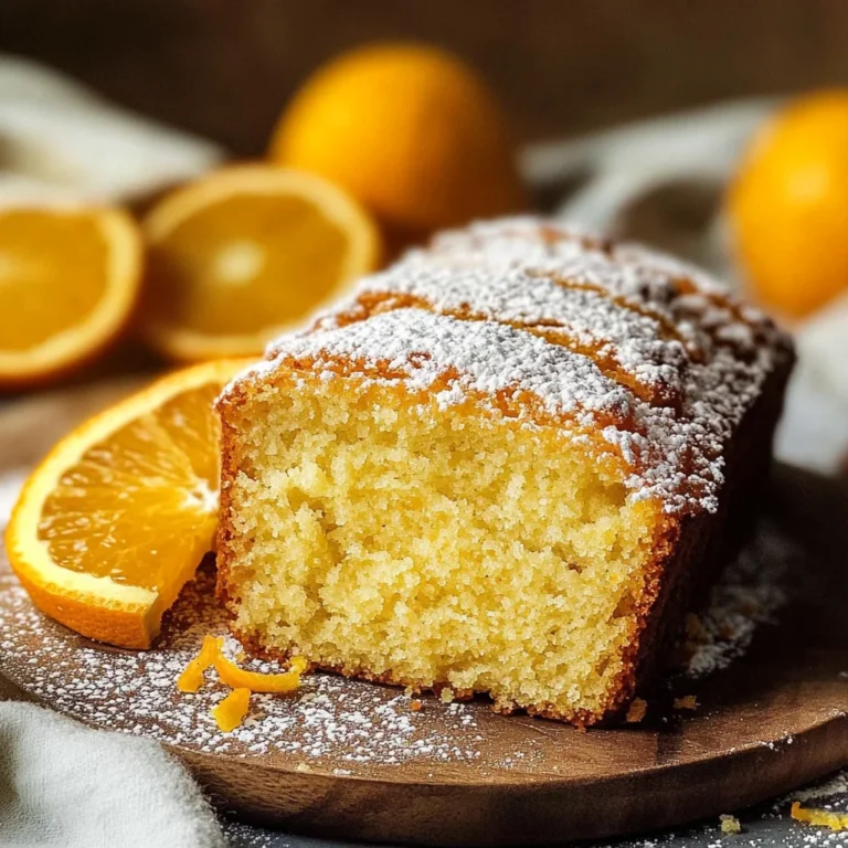 Orange Loaf Cake