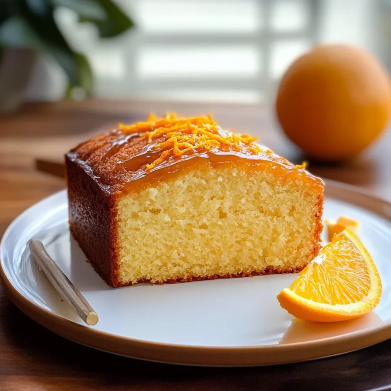 Orange Pound Cake