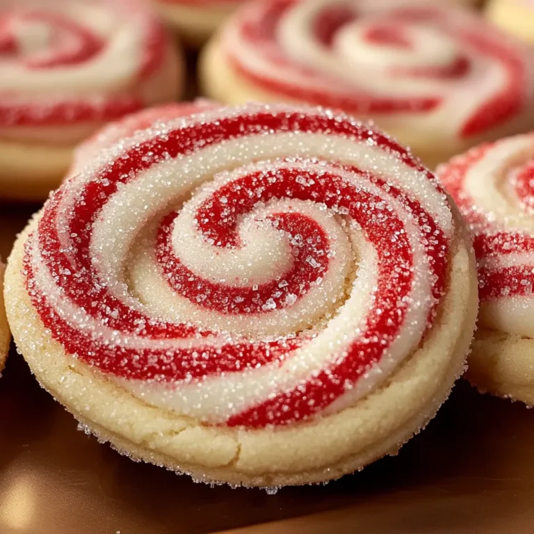 Peppermint Swirl Cookies