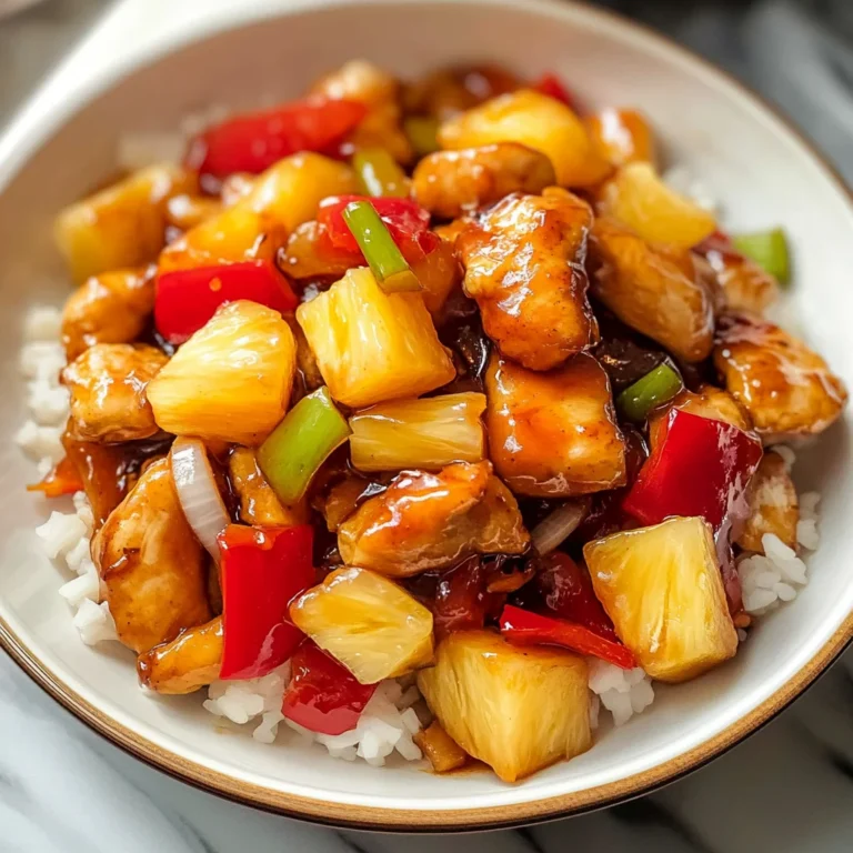 Pineapple Chicken (Asian Style)