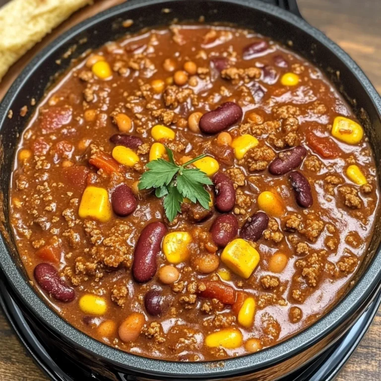 Reese's Peanut Butter Cup Chili