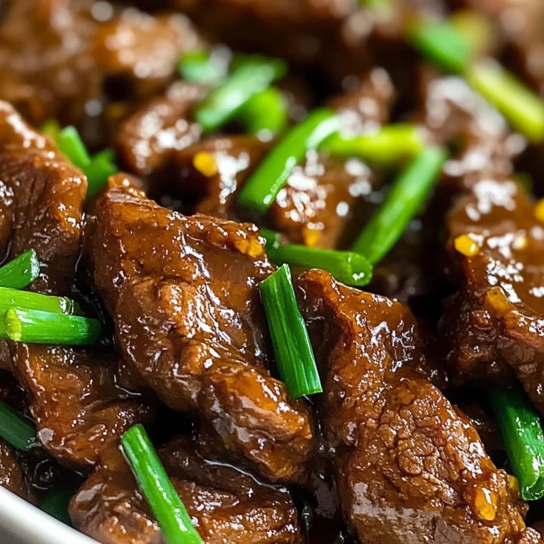 Slow Cooker Mongolian Beef