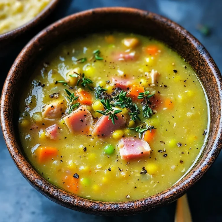 Split Pea Soup Recipe