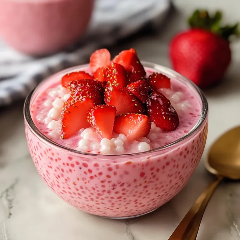 Strawberry Sago