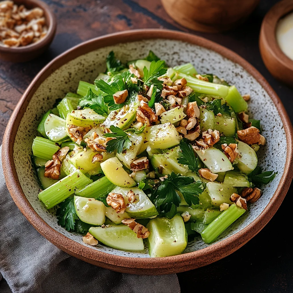 Uruguayan Celery and Walnut Salad