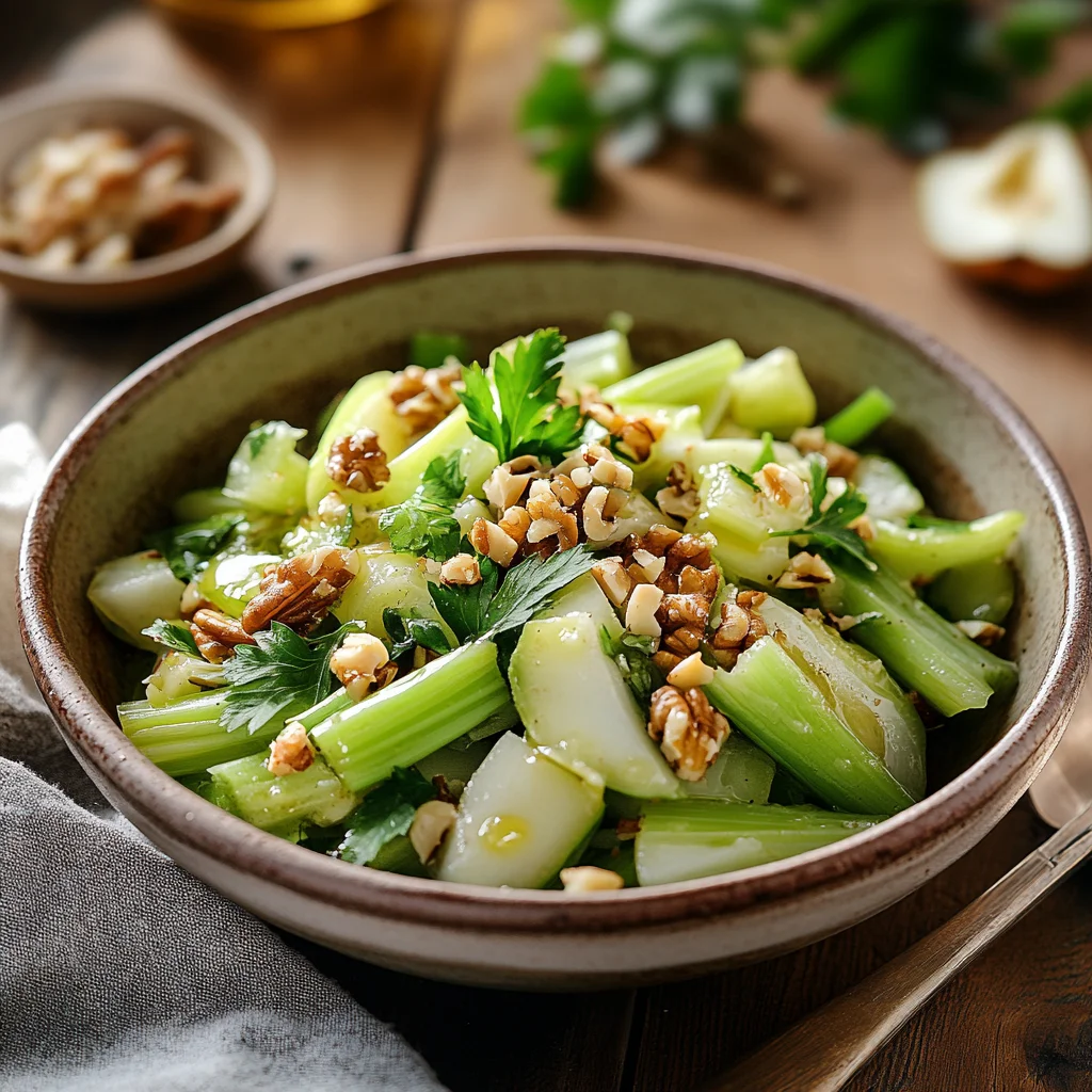 Uruguayan Celery and Walnut Salad