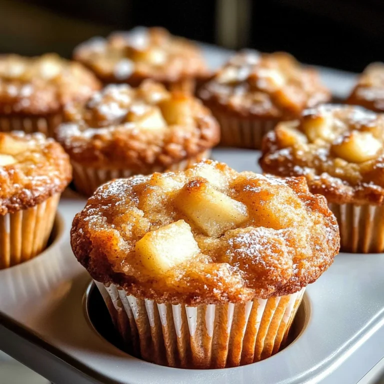 Apple Fritter Muffins