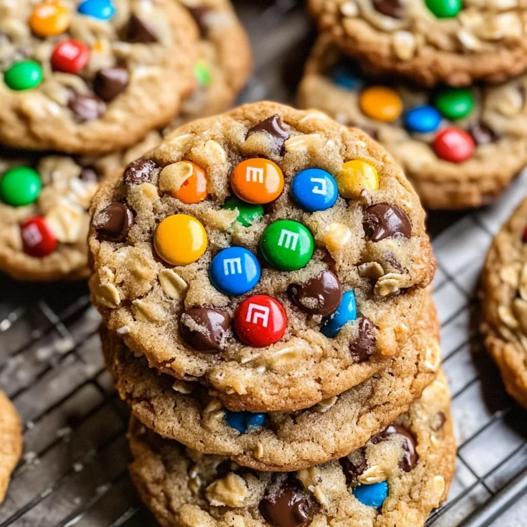 Bakery-Style Monster Cookies