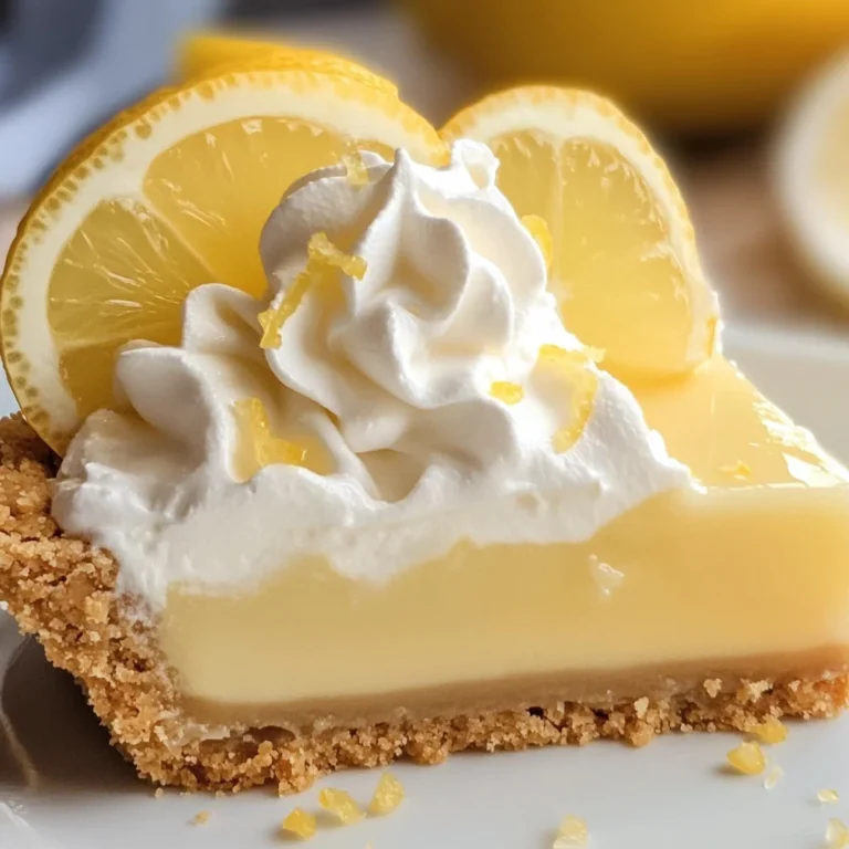 Creamy Lemon Pie