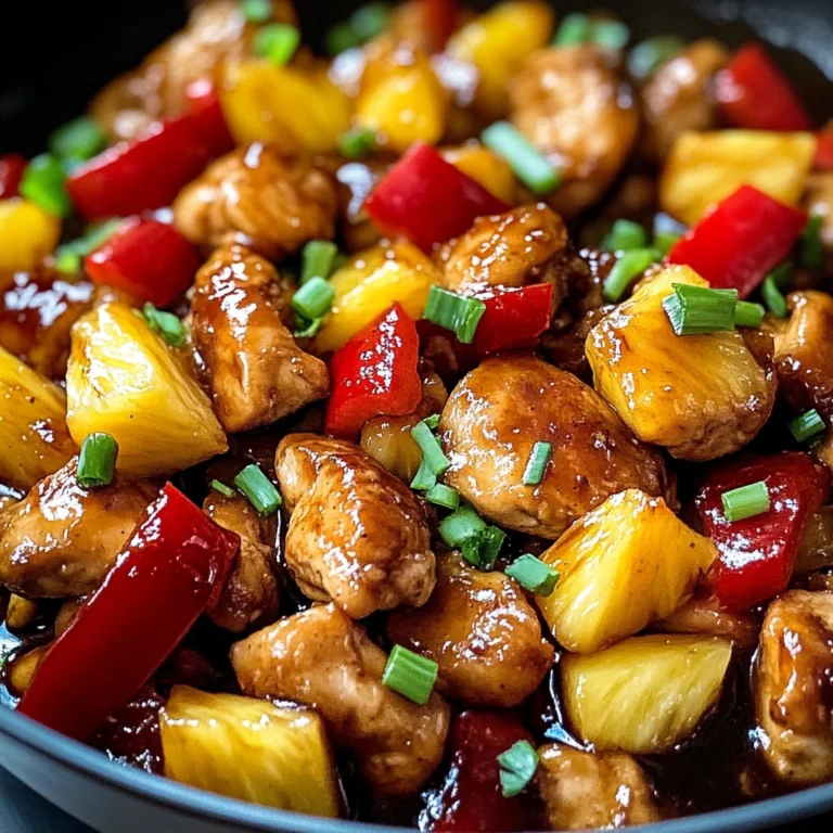 Delicious Chicken Pineapple Recipe