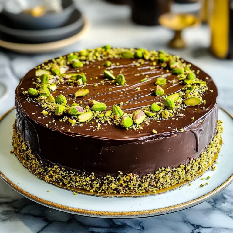 Dubai Chocolate Cake