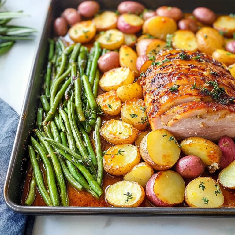 Easy Easter Dinner on a Sheet Pan
