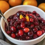 Easy Homemade Fresh Cranberry Orange Sauce Recipe