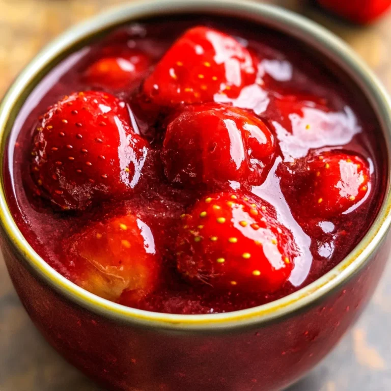 Easy Strawberry Compote (20 Minutes)