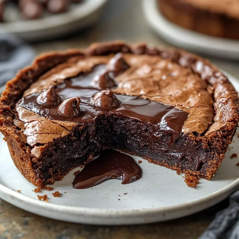 Gooey Brownie Pie