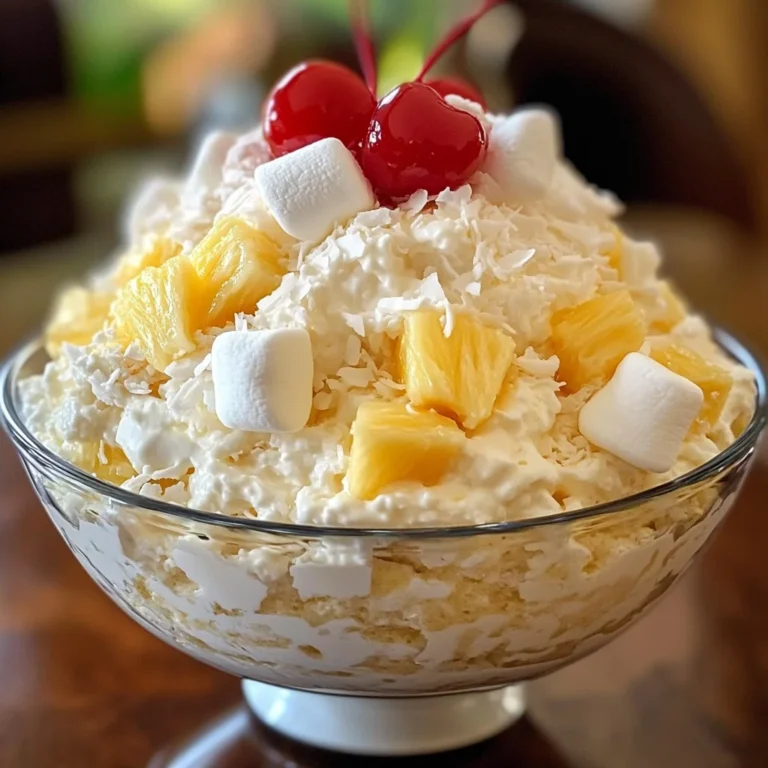 Hawaiian Pineapple Coconut Fluff
