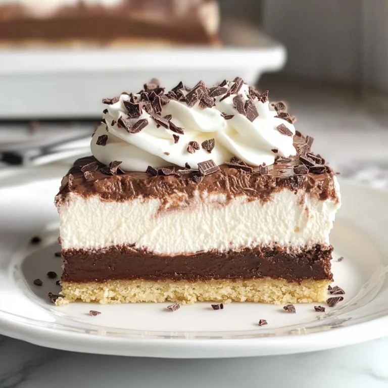 Layered Chocolate Pudding Dessert