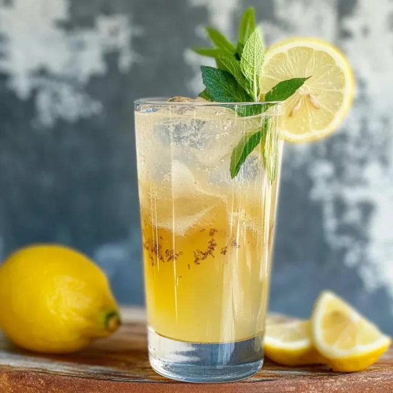 Lemon Verbena Spritz Cocktail Recipe