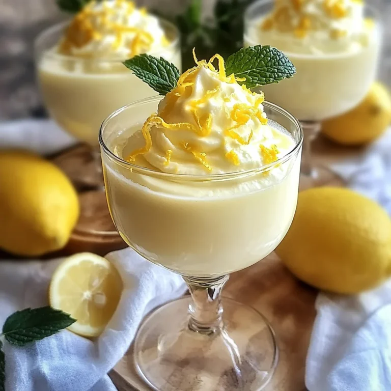 Limoncello Mousse