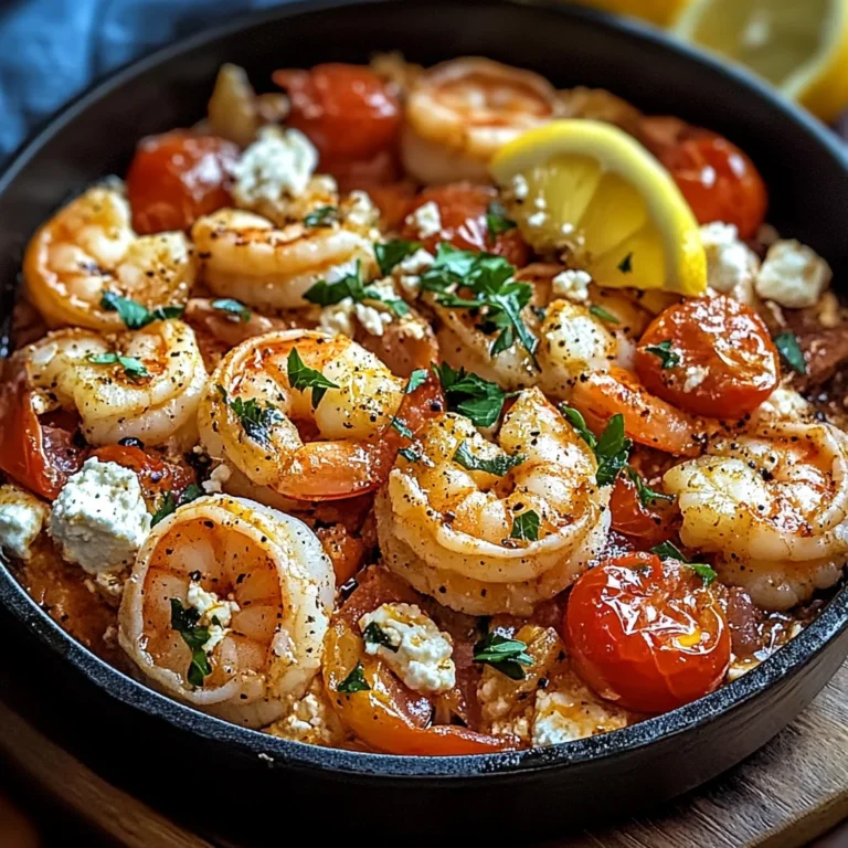 Mediterranean Shrimp & Feta: An Incredible Ultimate Recipe for Seafood Lovers