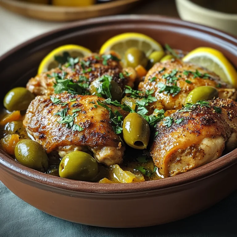 Moroccan Chicken Tajine (Tagine)